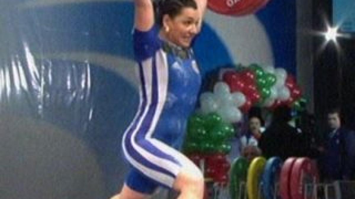 roxana cocos a cucerit doua medalii de bronz la ce de haltere