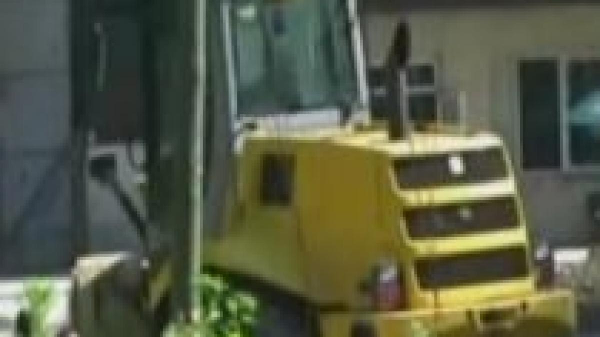 accident de munca pe santier un barbat strivit de lama unui utilaj