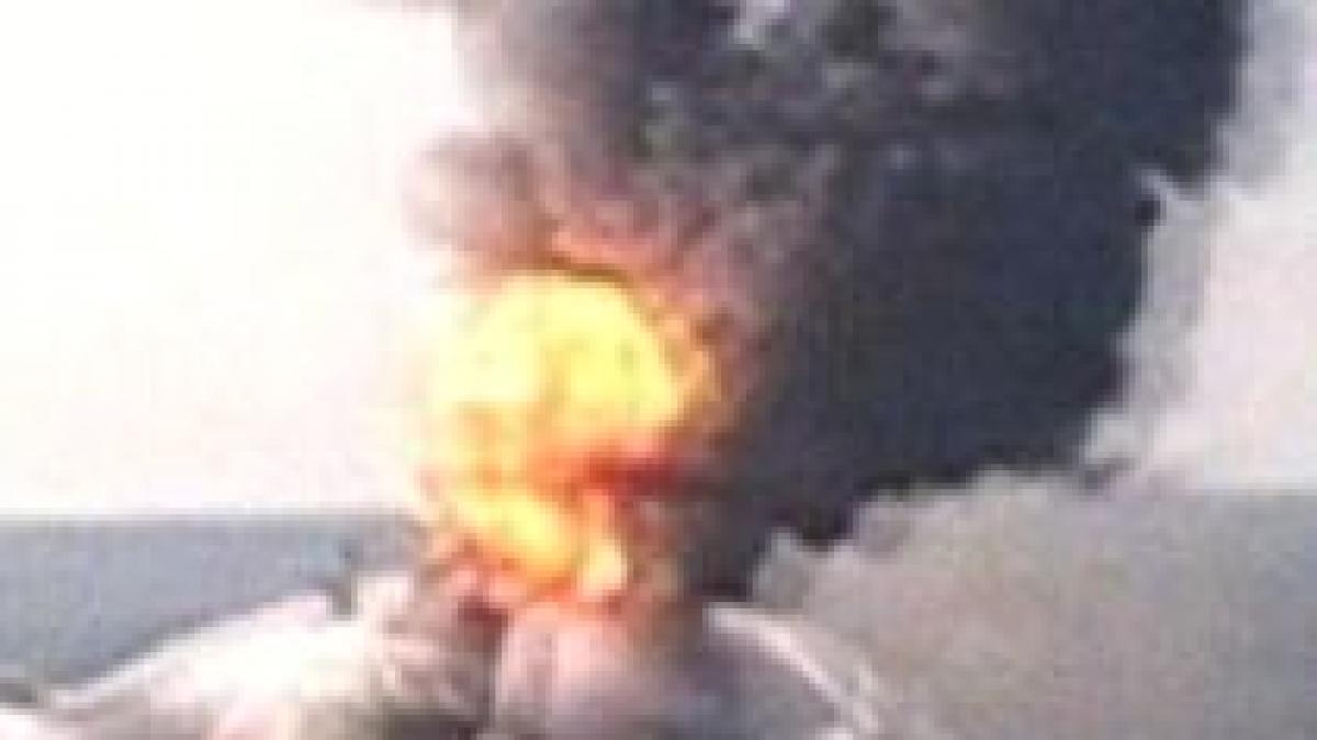 o platforma petroliera care a luat foc in golful mexic s a scufundat video