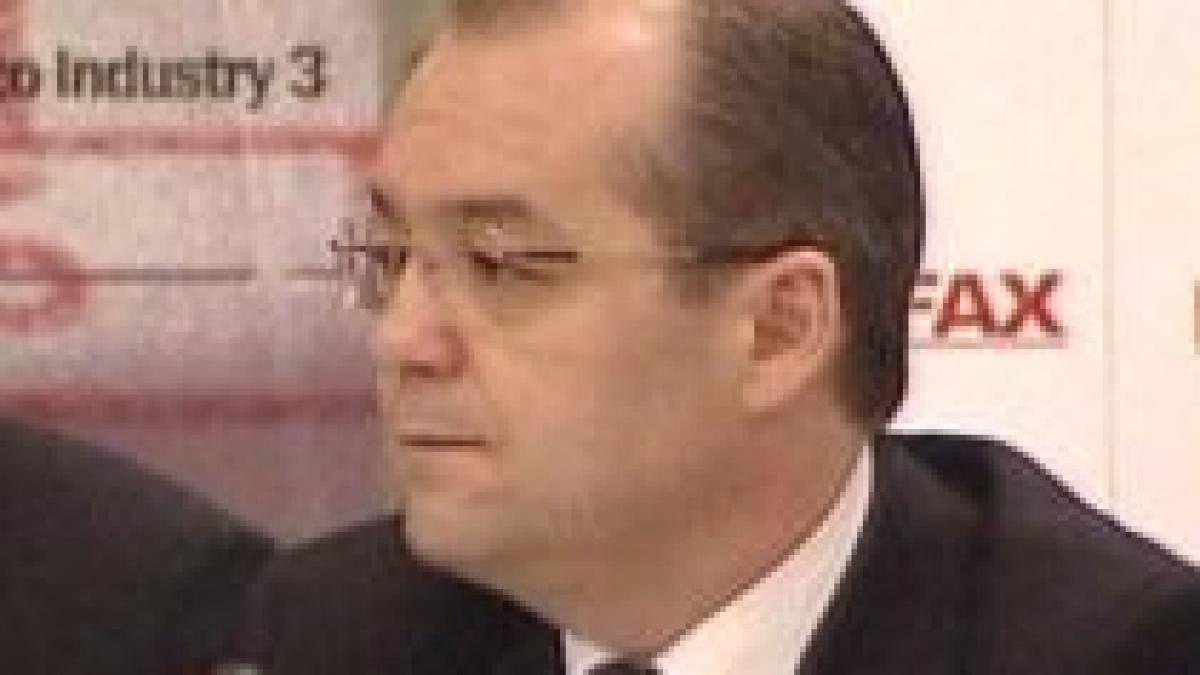 emil boc infiinteaza un grup interministerial pentru construirea masinii electrice video
