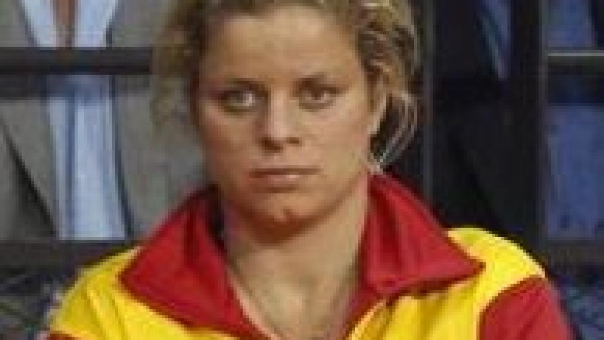 kim clijsters s a accidentat si ar putea rata prezenta la roland garros