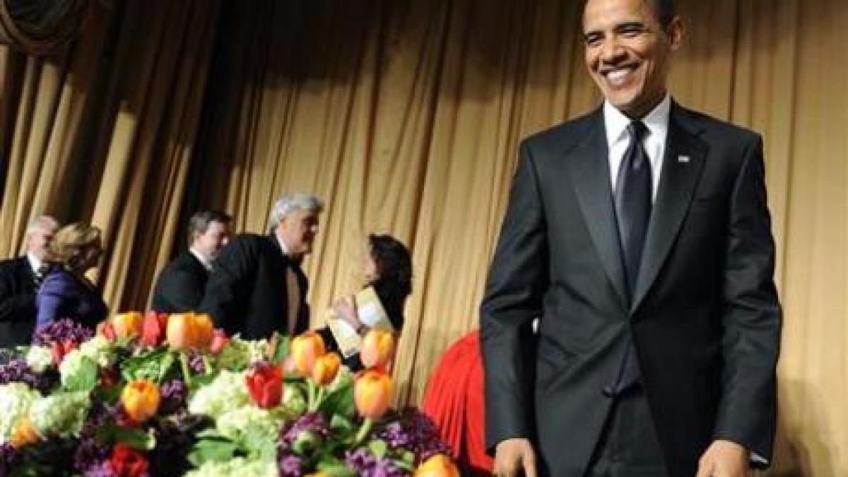 barack obama se bate in glume cu jay leno si castiga video