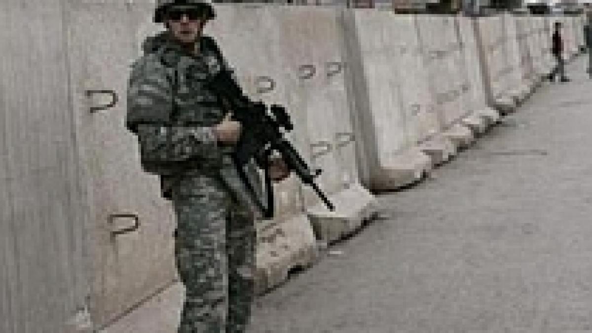 Irak începe construcţia unui zid de securitate în jurul Bagdadului
