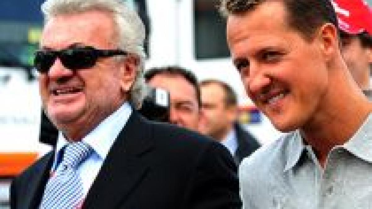 agentul lui schumacher mai usor gasesti o femeie virgina la 50 de ani decat sponsori in f1