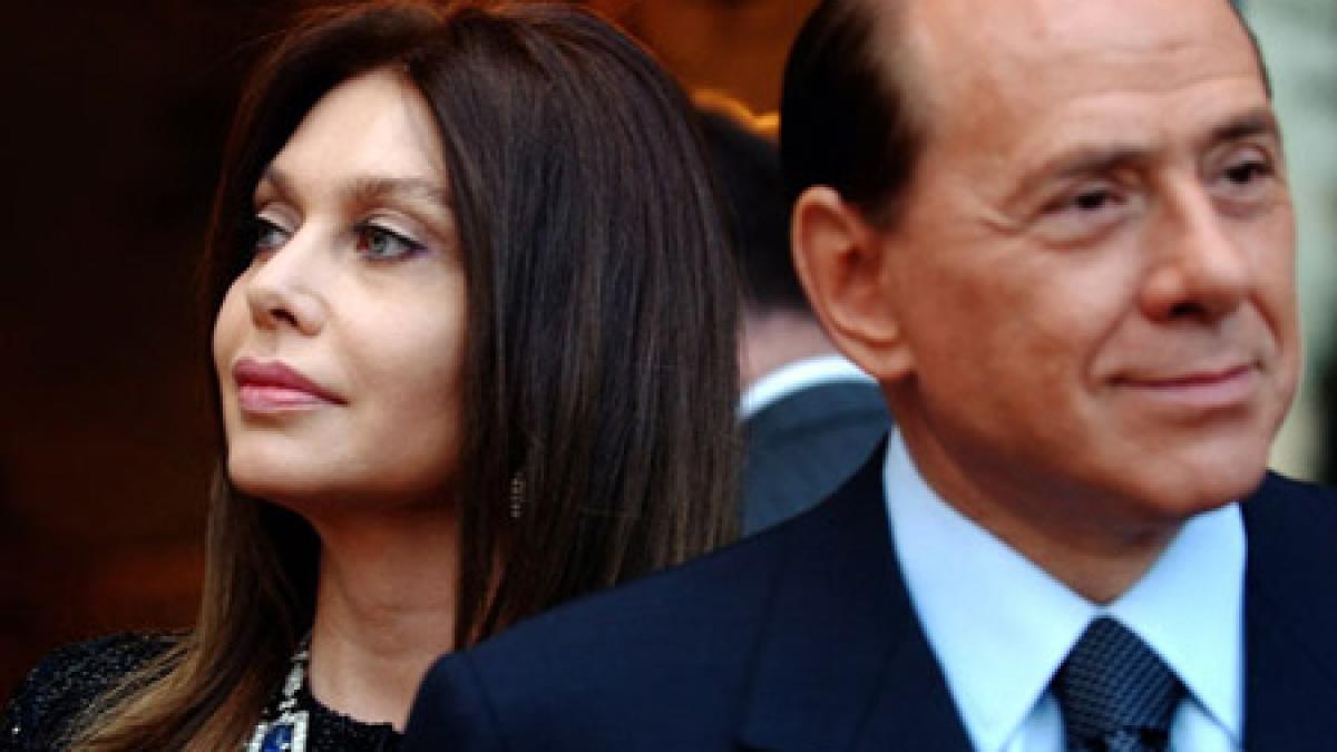 berlusconi mai sarac cu 100 milioane de euro dupa divortul de veronica lario