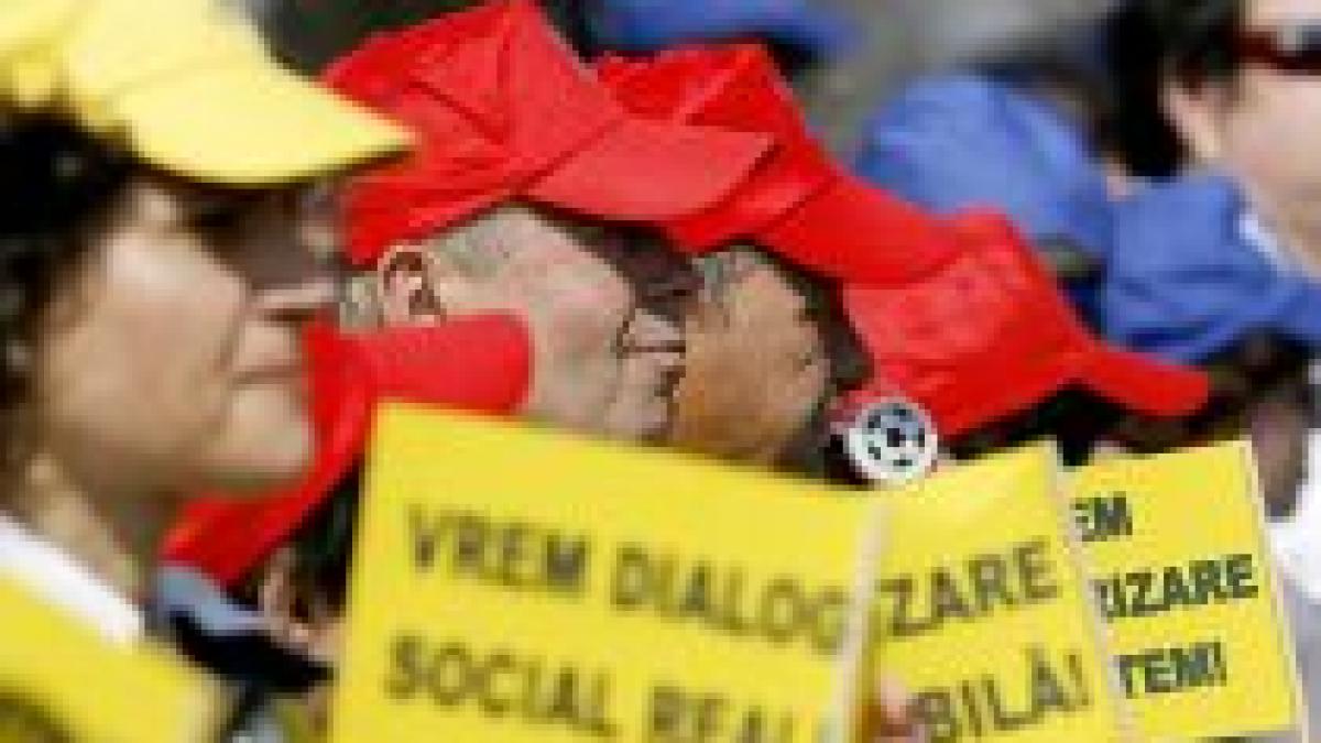 profesorii si agricultorii picheteaza sediile parlamentului si guvernului