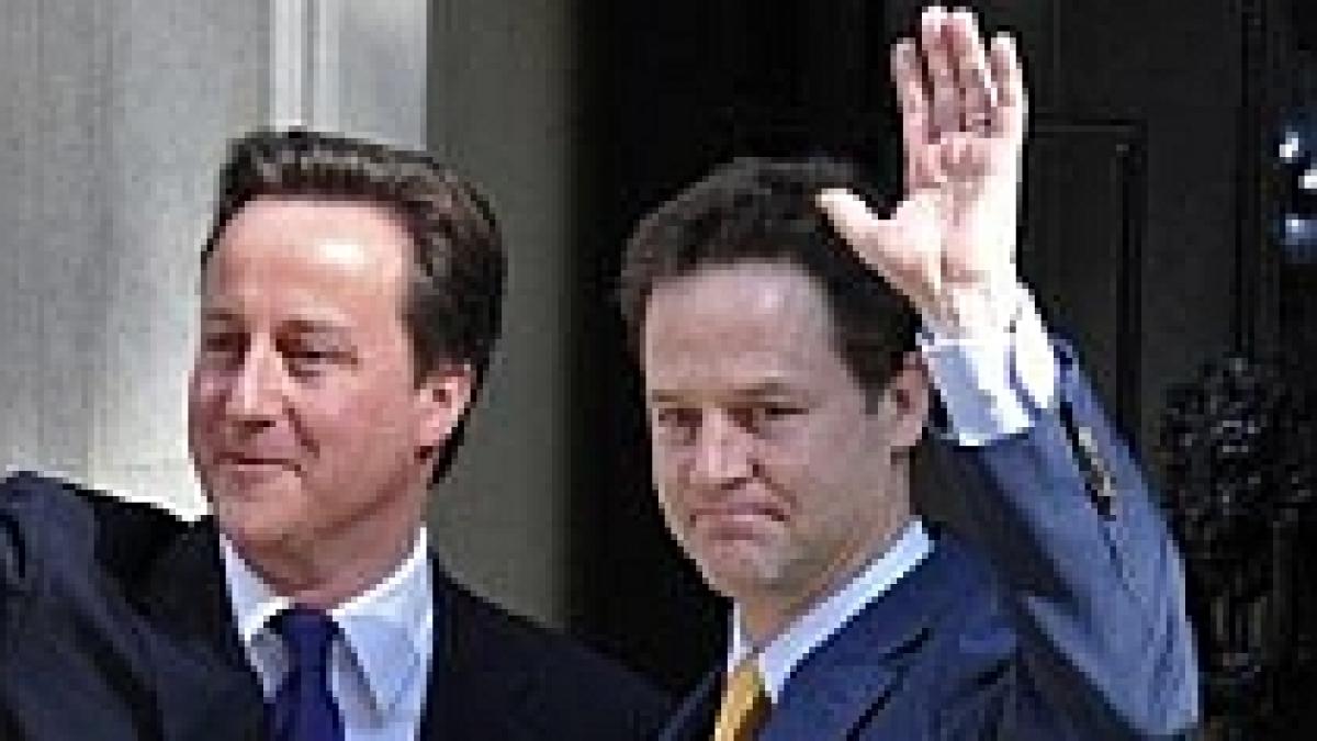 noul premier britanic promite o noua directie a politicii