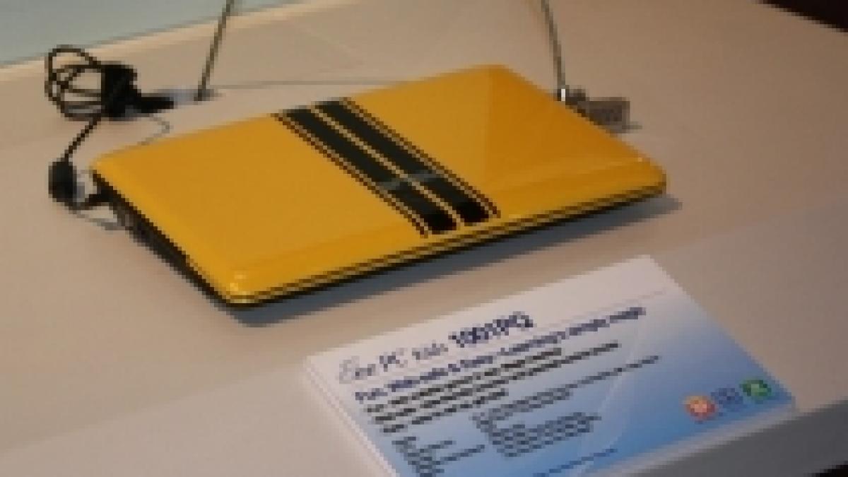 asus aunta eee pc 1001pq un netbook pentru copii foto
