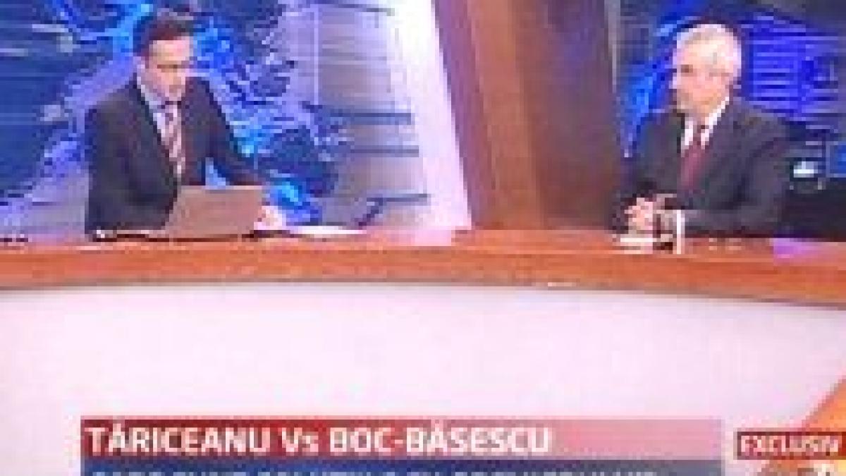 sinteza zilei tariceanu vs boc basescu care sunt solutiile ex premierului