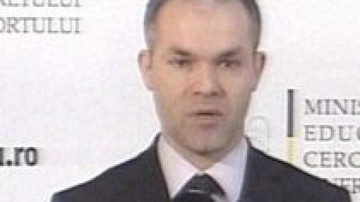 ministrul educatiei cere profesorilor sa nu boicoteze bacalaureatul