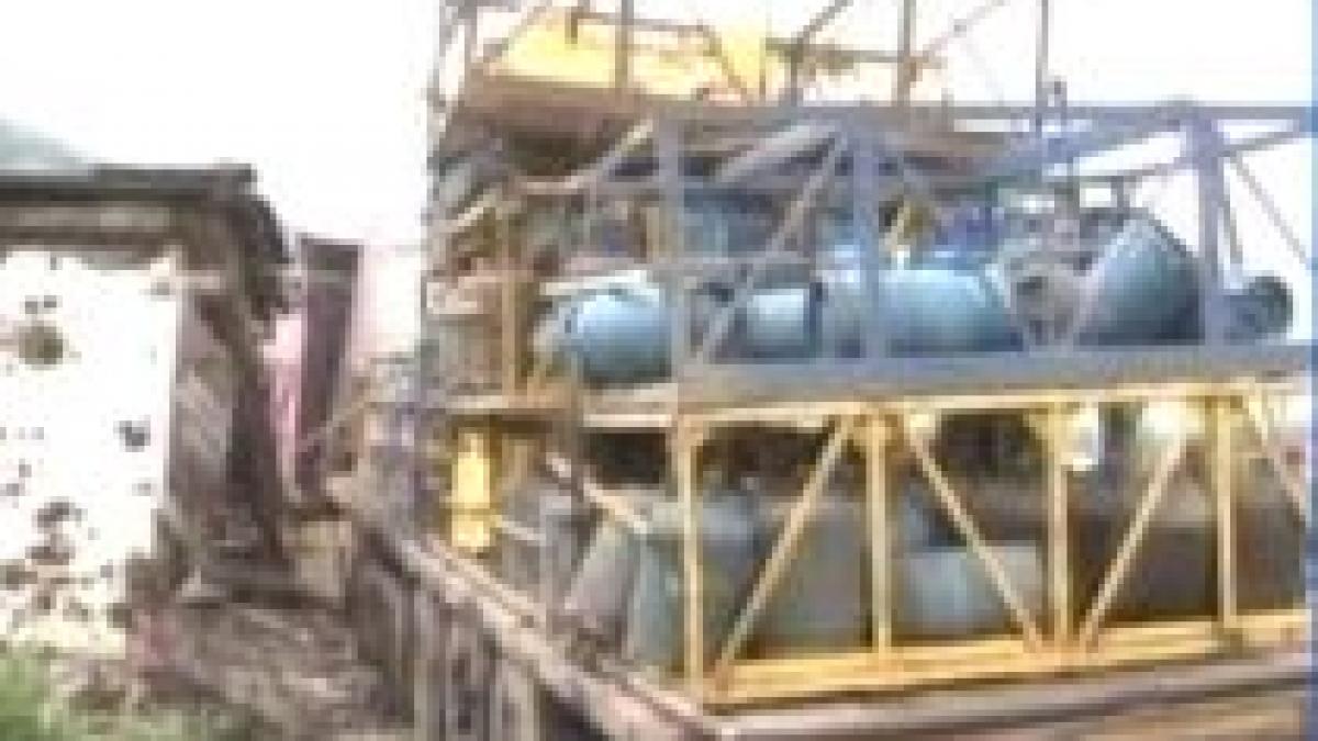 un sofer a ajuns la spital dupa ce a fost batut de proprietarul casei in care a intrat cu tirul