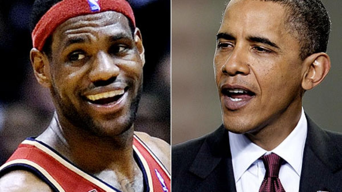 obama considera ca gruparea chicago bulls ar fi potrivita pentru lebron james