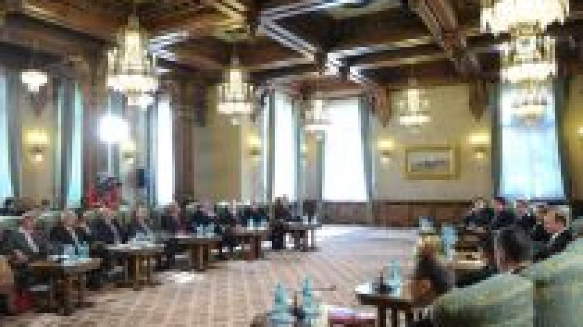 traian basescu la consultari cu parlamentarii din coalitia de guvernare discutiile cu pdl incepute