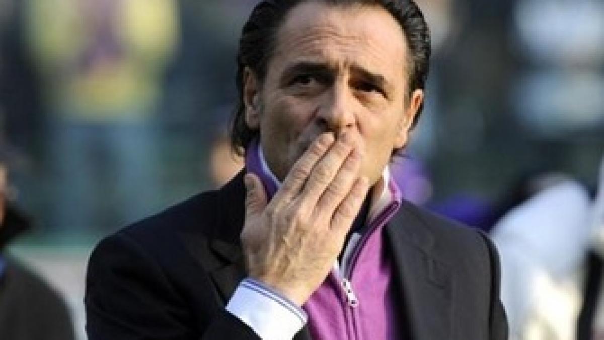 fiorentina ii da voie lui cesare prandelli sa paraseasca echipa pentru nationala italiei