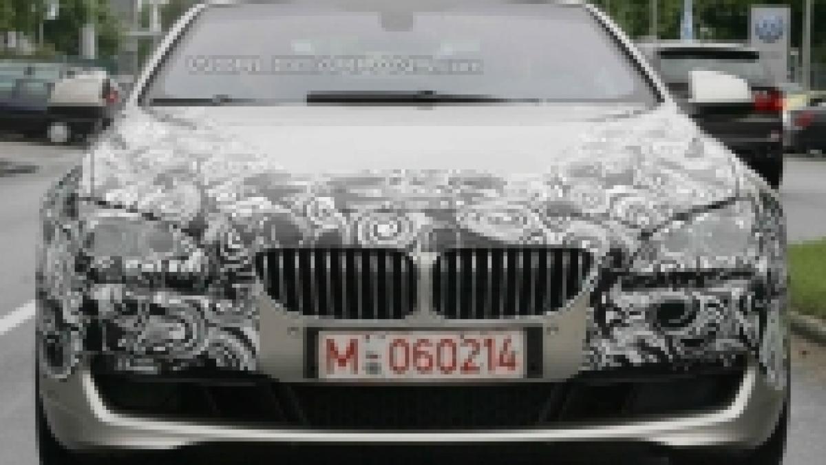 bmw seria 6 decapotabil surprins in fotografii spion foto