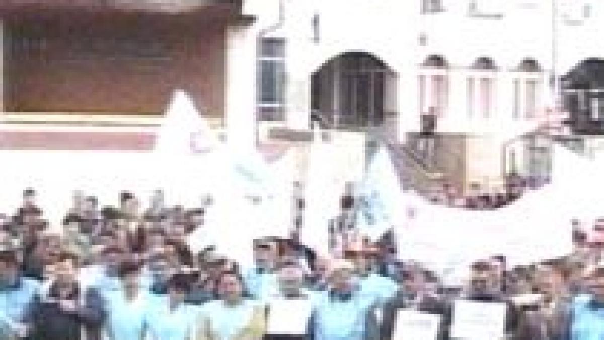 nicio zi fara proteste sindicalistii au iesit pe strada in toata tara video