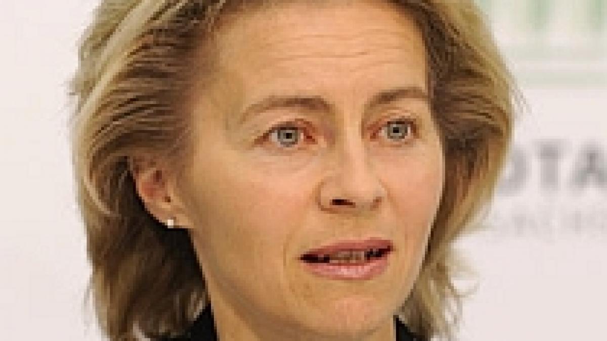 germania pe punctul de a fi condusa de doua femei politiciana favorita pentru presedintie