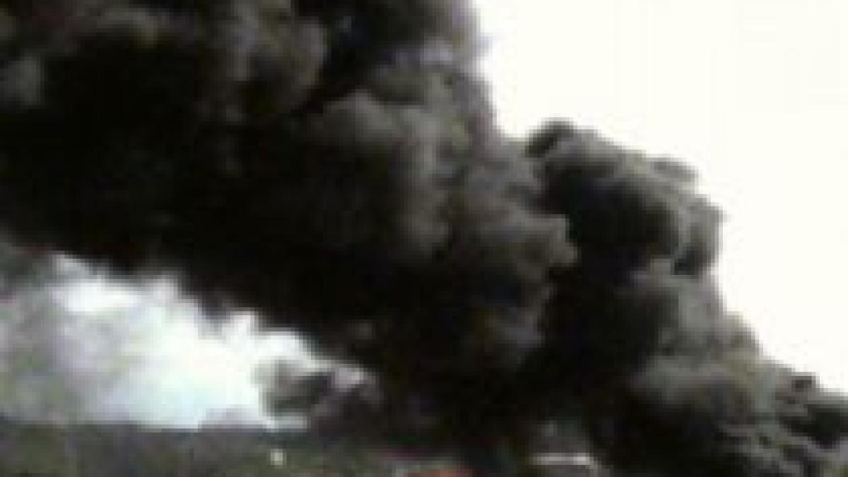 incendiu izbucnit in piata crangasi din capitala video