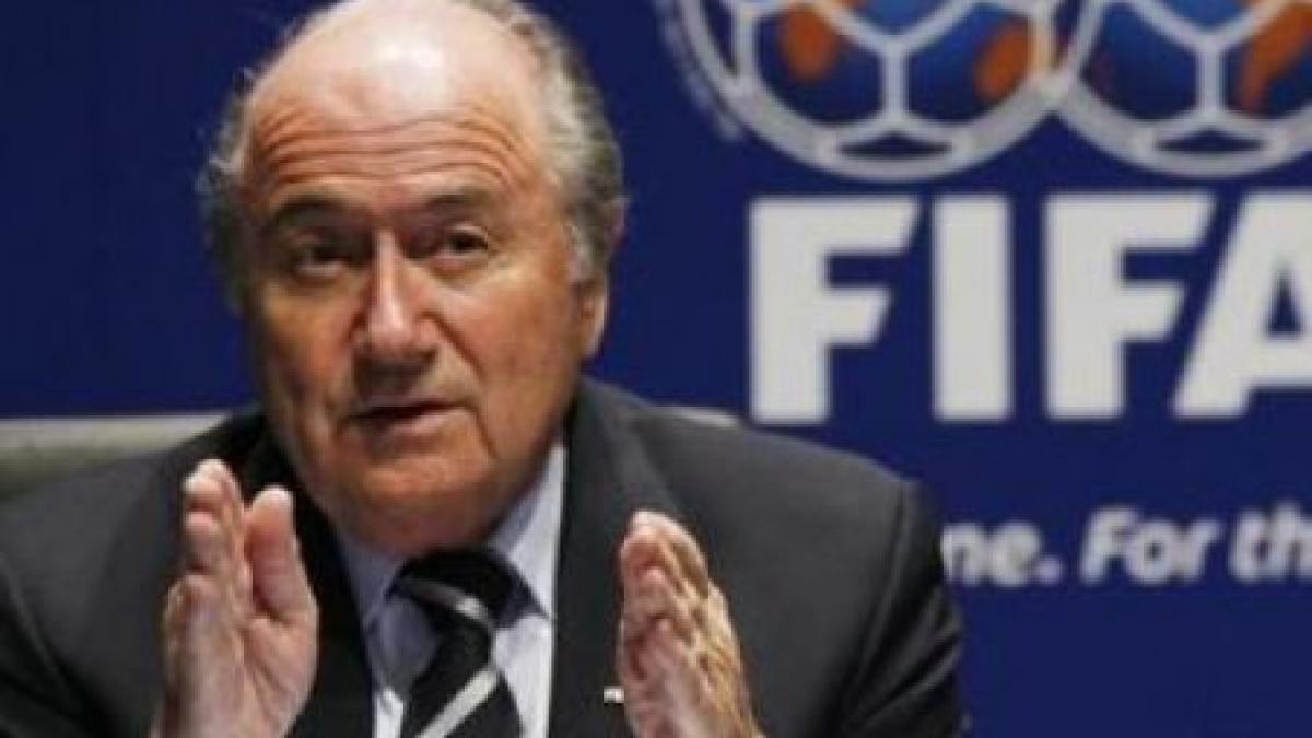 sepp blatter si a anuntat candidatura pentru un nou mandat in fruntea fifa