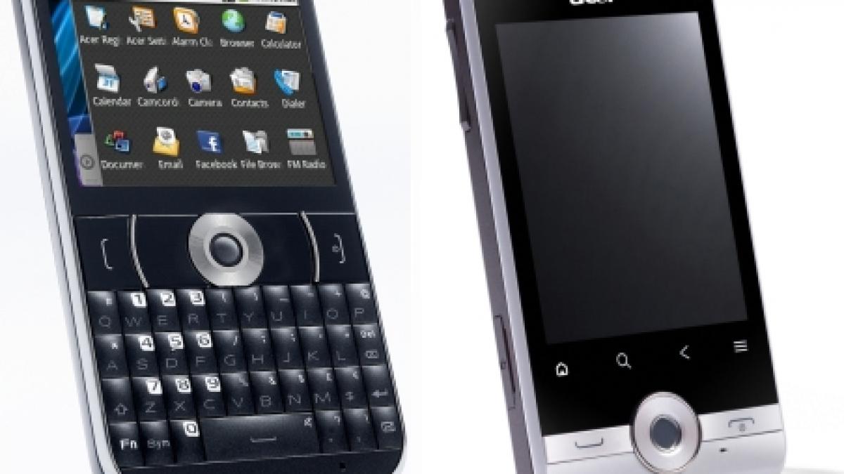Acer lansează beTouch E120 şi E130, două telefoane inteligente care utilizează platforma Android (FOTO)