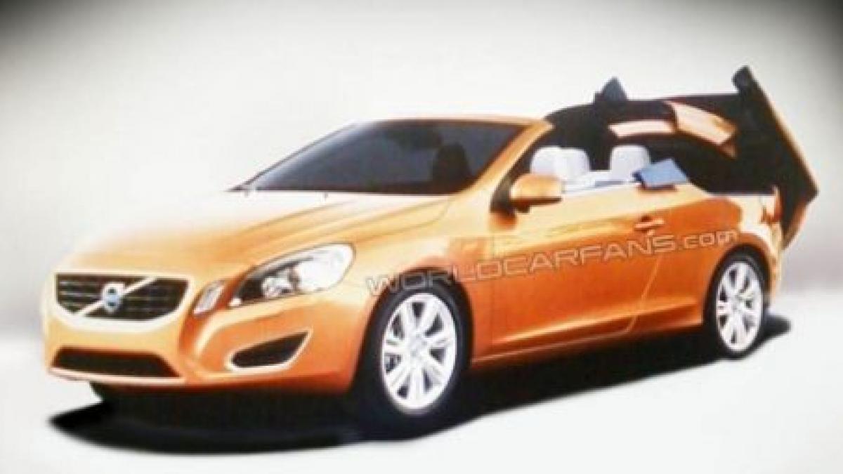 volvo c60 2012 decapotabil apare intr o imagine scapata pe net foto