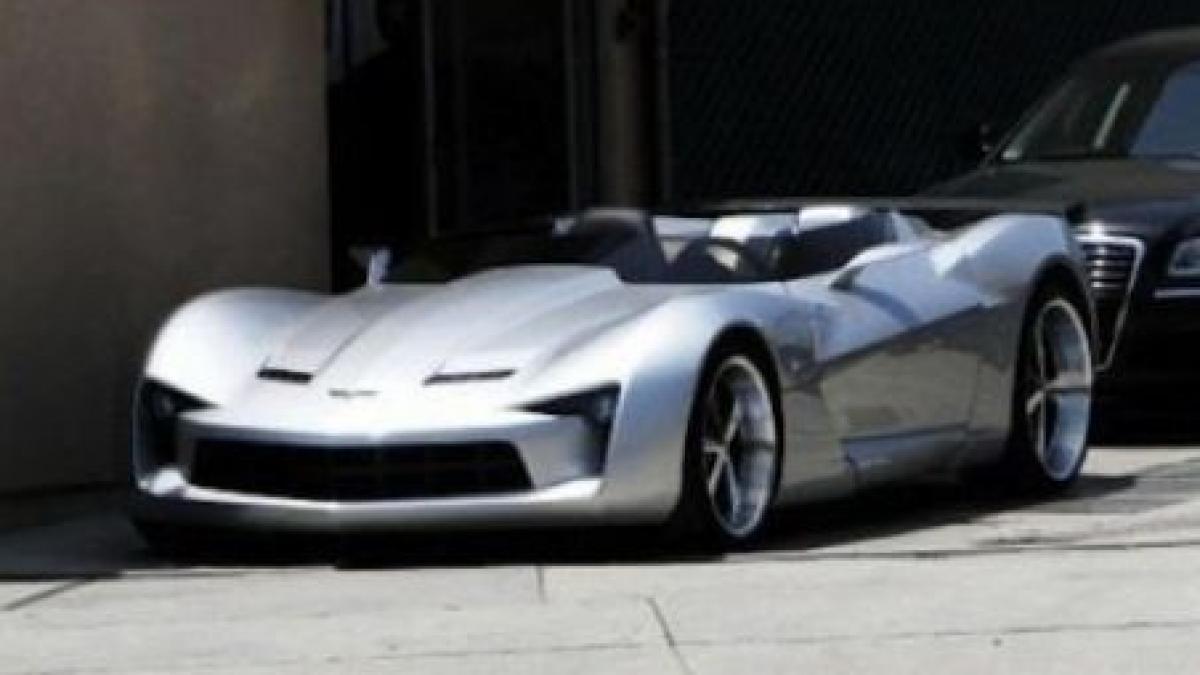 chevrolet sting ray concept modificat pentru filmul transformers foto