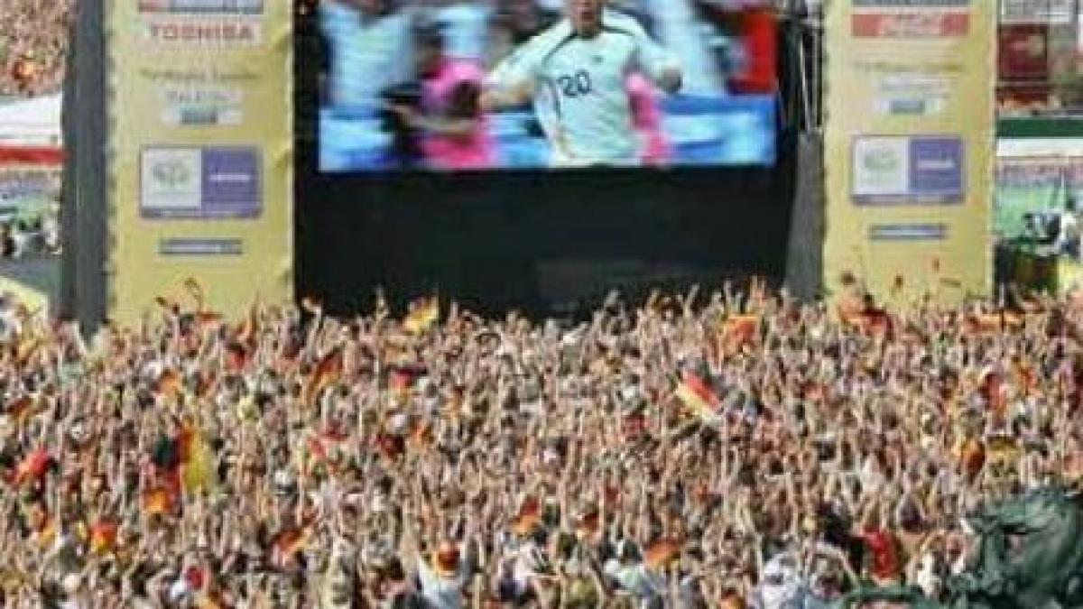 bucurestenii vor putea vedea finala cupei mondiale in aer liber pe doua ecrane gigant
