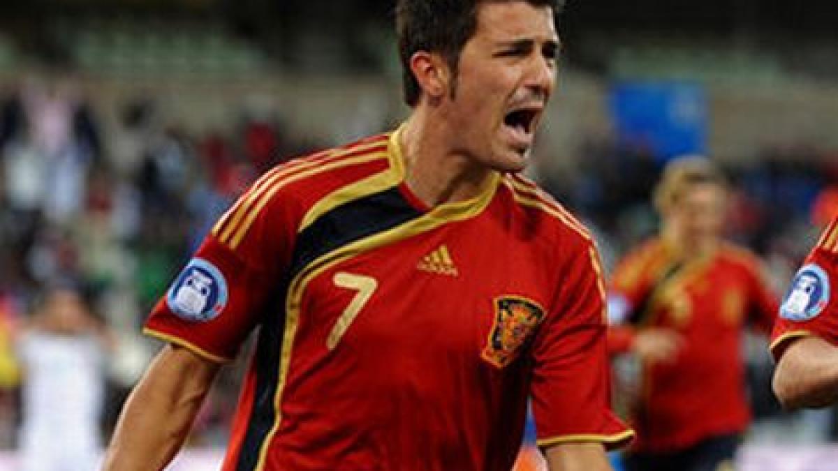 spania honduras 2 0 david villa inscrie doua goluri si pastreaza furia roja in carti
