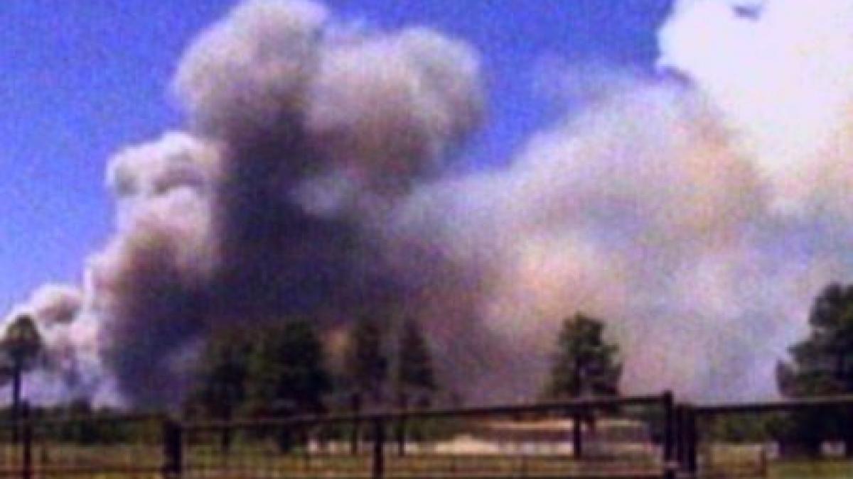 mii de hectare de padure mistuite de flacari in arizona video