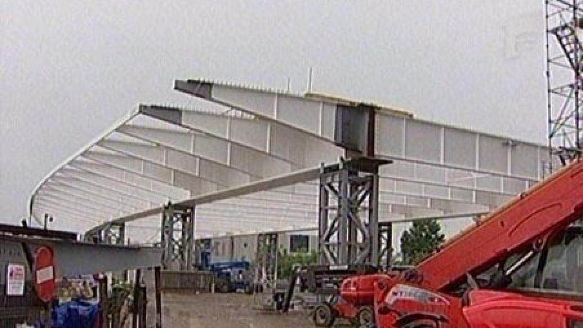 a inceput cea mai spectaculoasa parte din constructia pasajului basarab video