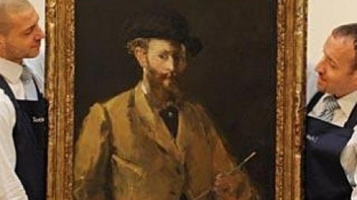 autoportret al lui edouard manet vandut cu peste 26 milioane de euro