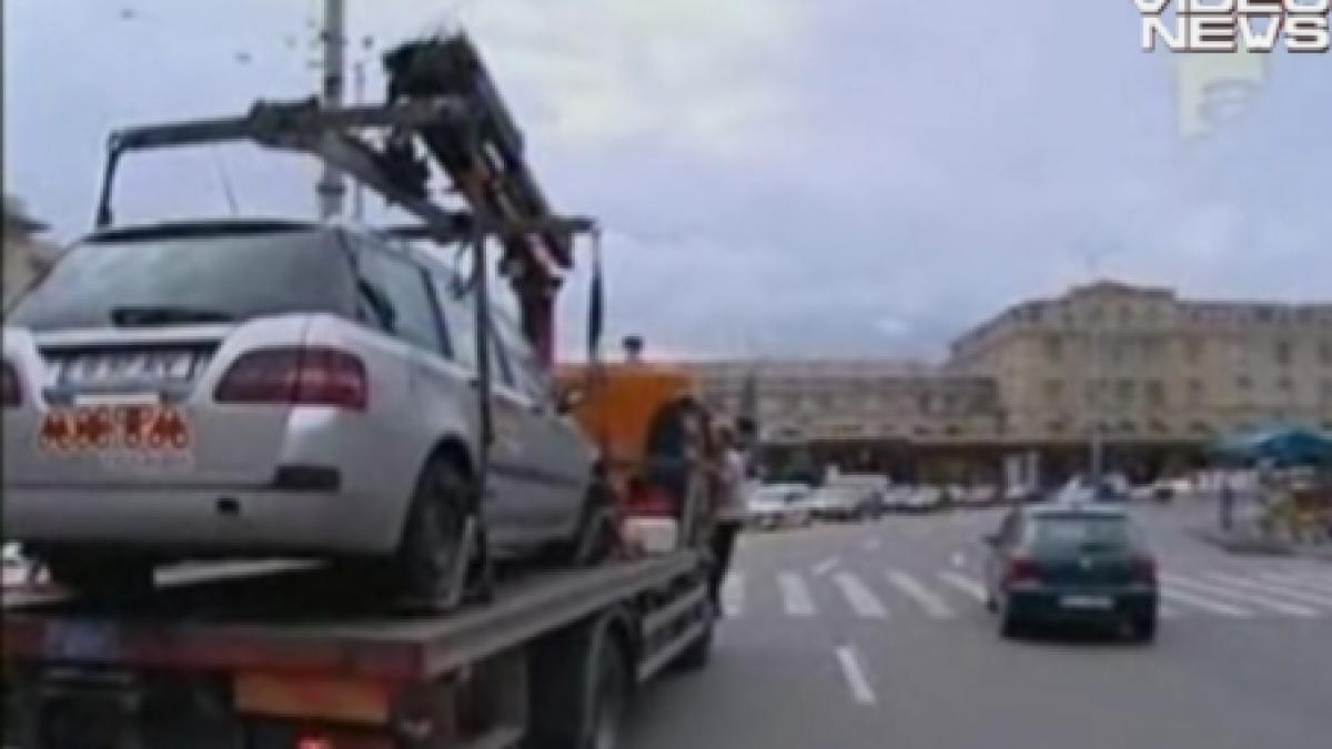 a invins sistemul un bucurestean a facut un scandal monstru pana cand si a recuperat masina