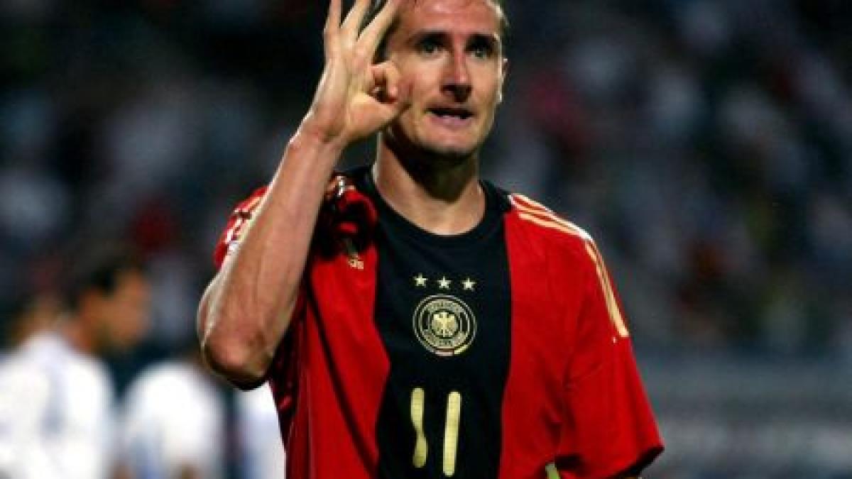 klose mai are nevoie de patru goluri pentru a deveni golgeterul all time al cupei mondiale