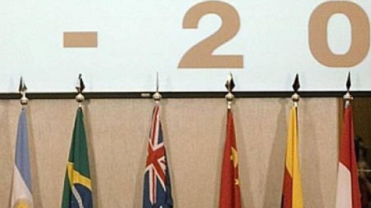 g20 cere economiilor emergente sa permita un curs mai flexibil