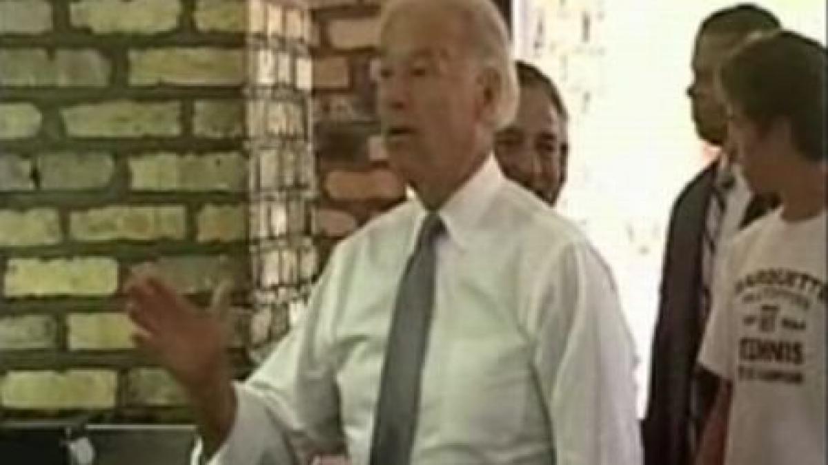 vicepresedintele american pune la punct un alegator care cere scaderea taxelor video