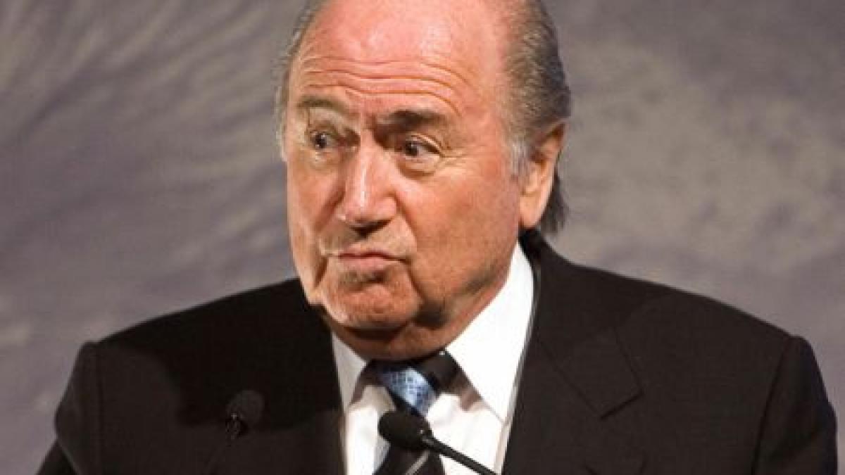 blatter le cere scuze englezilor si redeschide discutia tehnologiei in fotbal