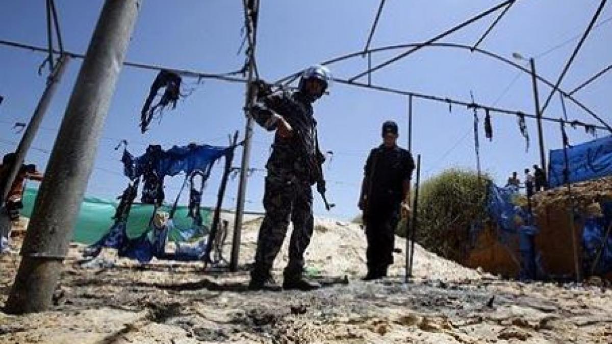 tabara de vara onu atacata in fasia gaza