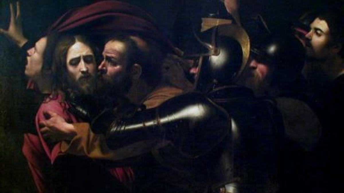 tabloul sarutul lui iuda de caravaggio recuperat la doi ani dupa ce a fost furat