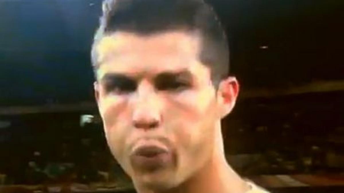 reactie post eliminare cristiano ronaldo scuipa in directia cameramanului video
