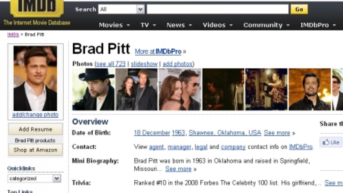 site ul imdb ar putea ascunde data de nastere a actorilor artistii sustin ca sunt discriminati