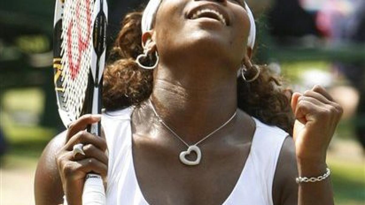 serena williams si vera zvonareva vor juca finala feminina de la wimbledon