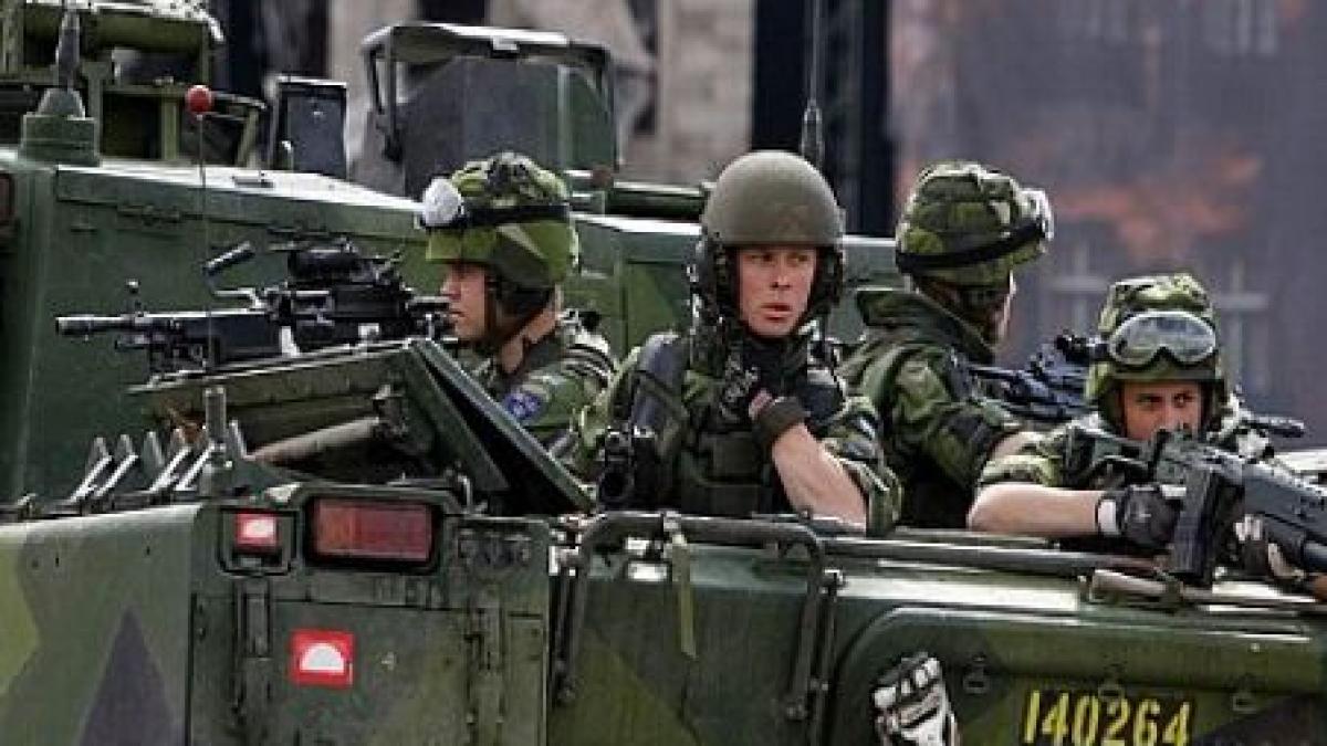 suedia desfiinteaza serviciul militar obligatoriu