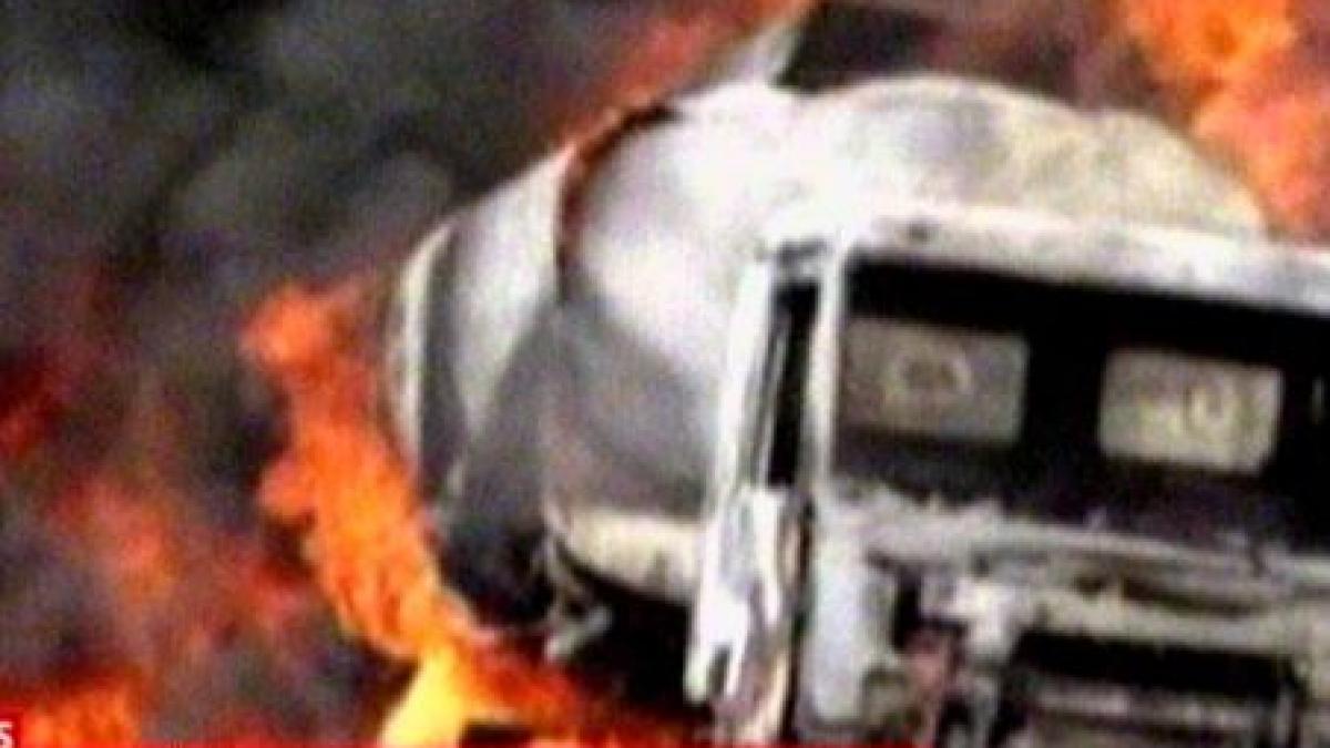 congo 230 de oameni au murit dupa ce o cisterna cu benzina a explodat intr un sat video