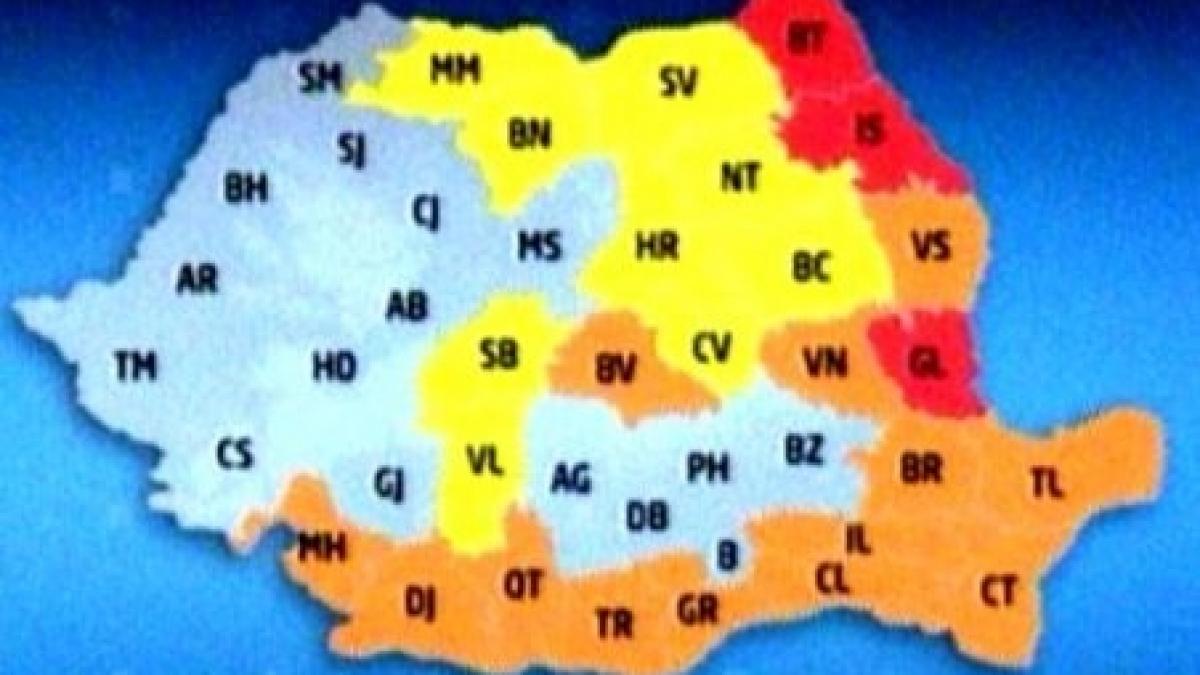 cod rosu de inundatii pe prut si siret avertizarea este valabila pana luni ora 16 00