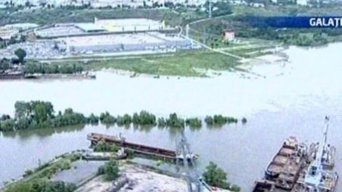 zone din braila si galati ar putea fi inundate controlat saptamana viitoare este asteptat varful de