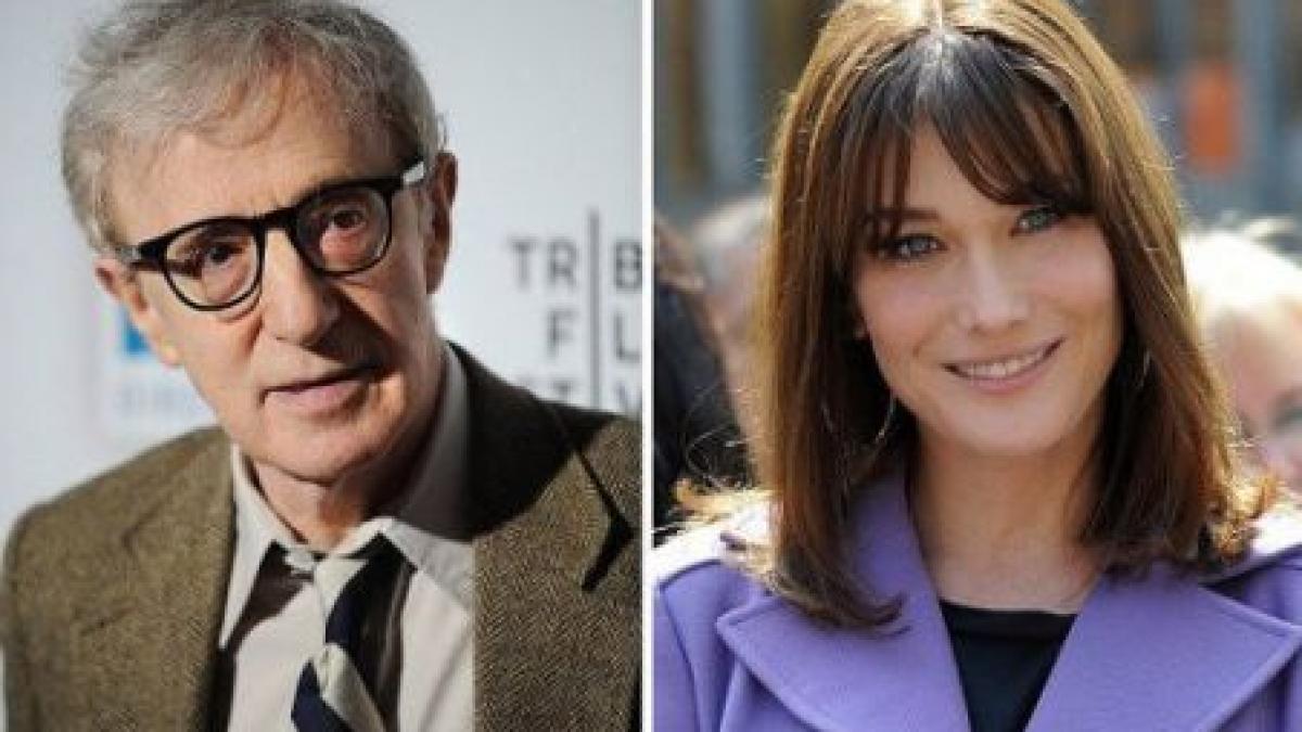 au inceput filmarile la pelicula lui woody allen in care va aparea si carla bruni