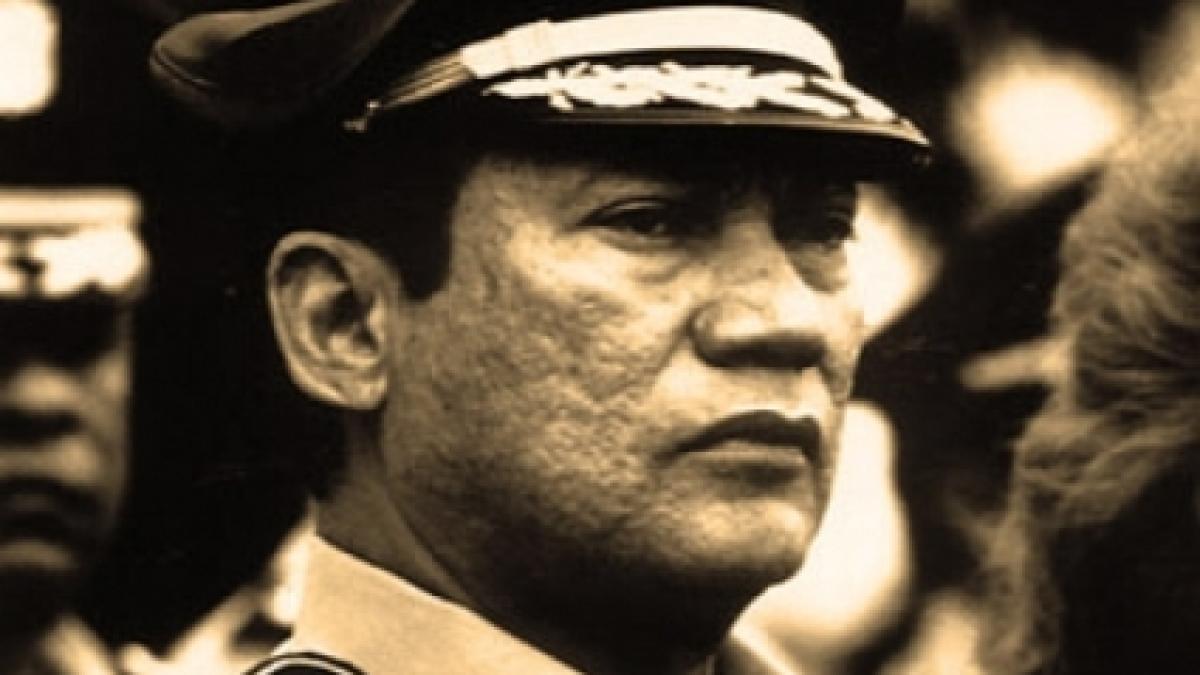 manuel noriega fostul dictator panamez condamnat la sapte ani de inchisoare pentru spalare de bani