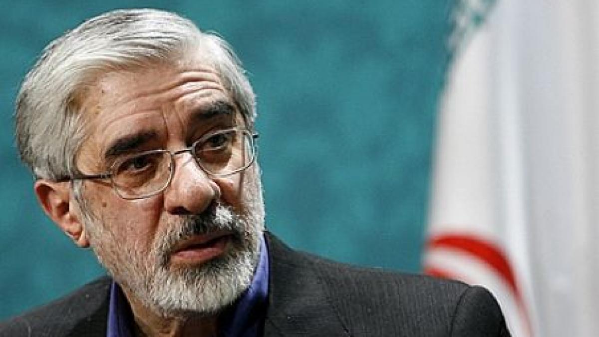 liderul opozitiei il critica pe ahmadinejad pentru sanctiunile contra iranului