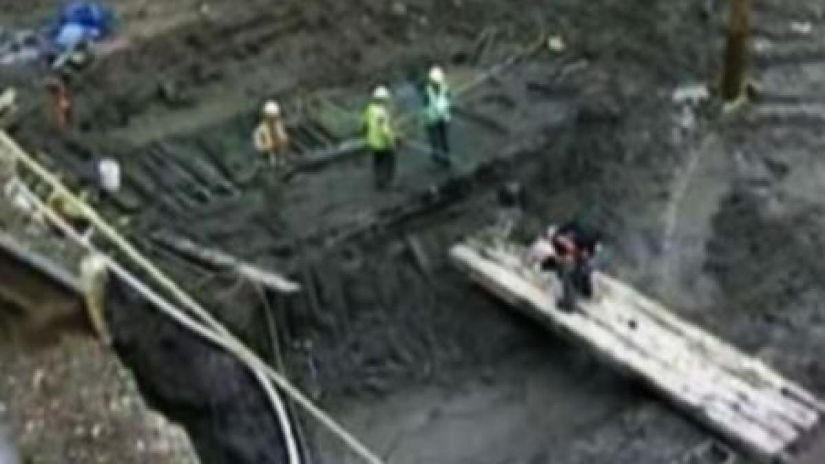 corabie descoperita sub locul in care se aflau turnurile gemene din new york video