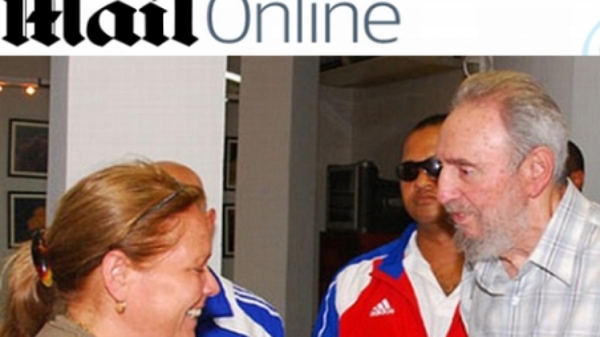 fidel castro s a intalnit cu fiica lui che guevara intr un parc acvatic